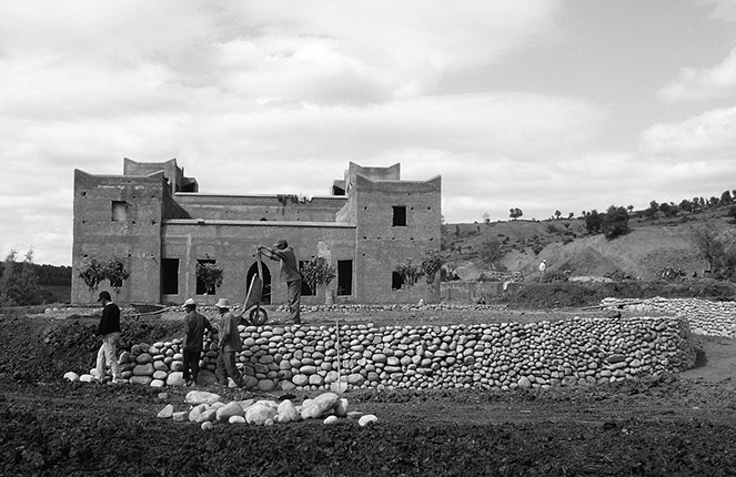 kasbah bab ourika contruction c